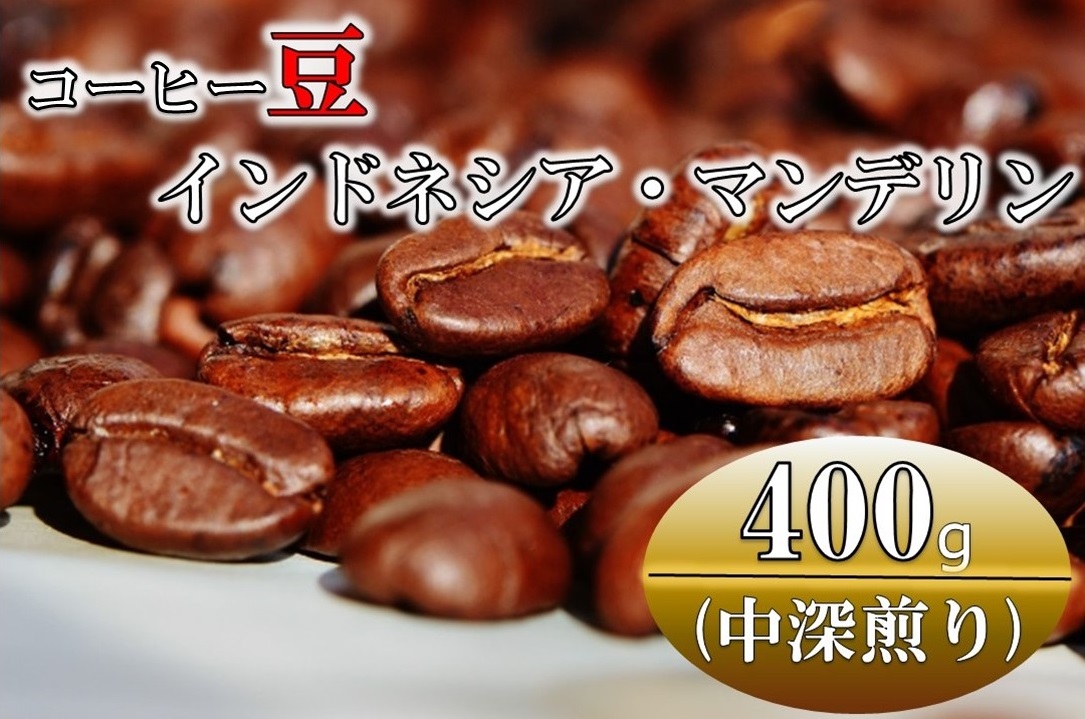 豆　インドネシア・マンデリン(400g)